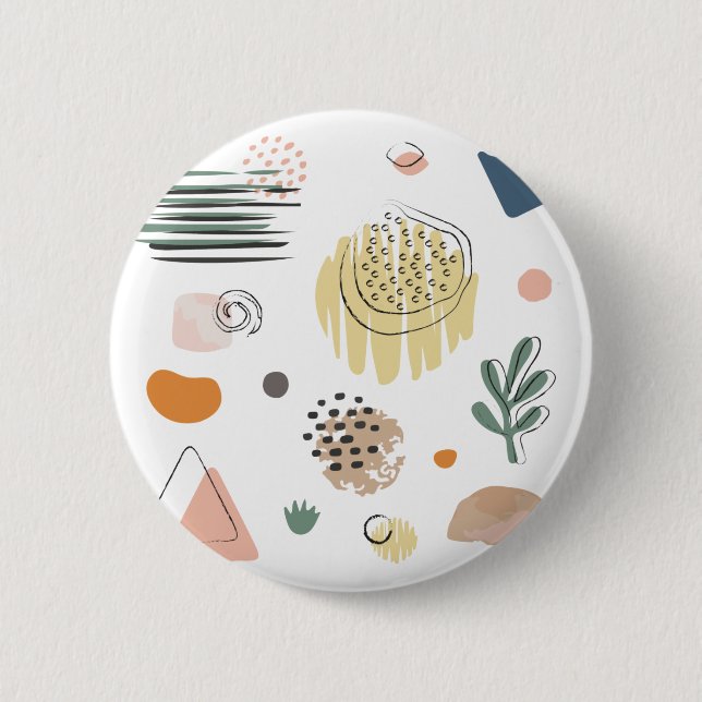 botón Abstrack Urban Pattern (Anverso)