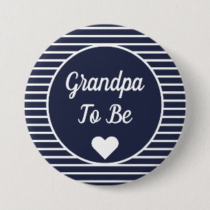 Botón Abuelo para ser Baby Shower