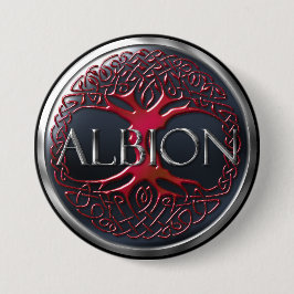 Botón Albion HMA Rojo Ruby