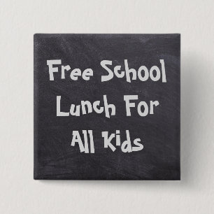 botón Almuerzo Escolar Gratuito Para Todos Los Niñ