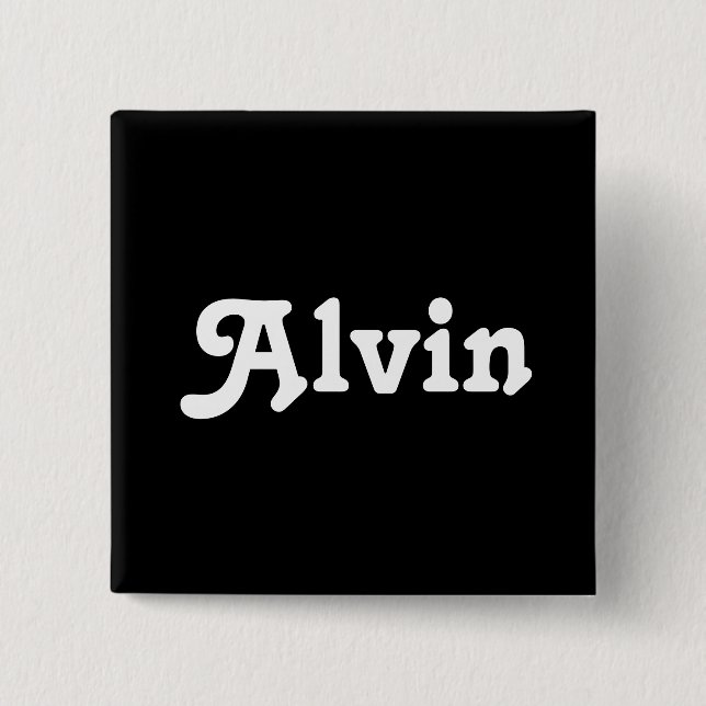 Botón Alvin (Anverso)