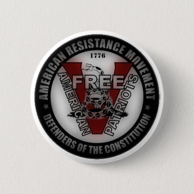 Botón americano libre de los patriotas (Anverso)