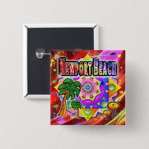 botón Amigos tropicales de Newport Beach