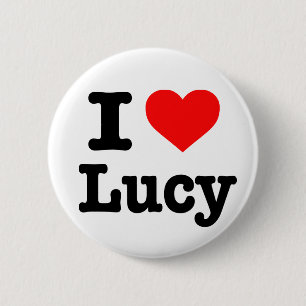 botón "Amo a Lucy"