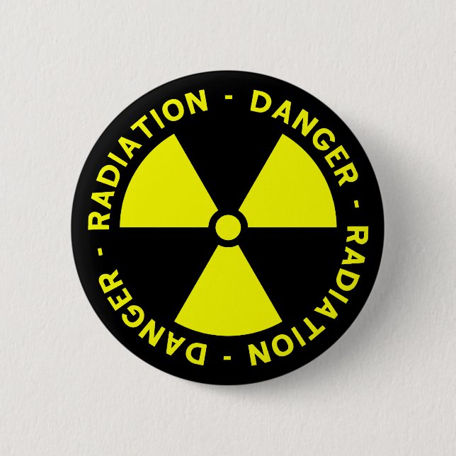 Botón amonestador de la radiación (Anverso)