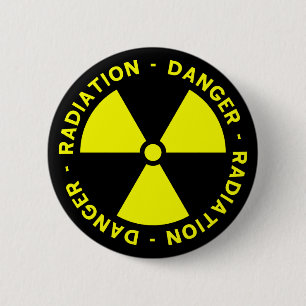 Botón amonestador de la radiación