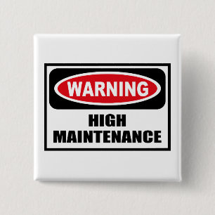 Botón amonestador del ALTO MANTENIMIENTO