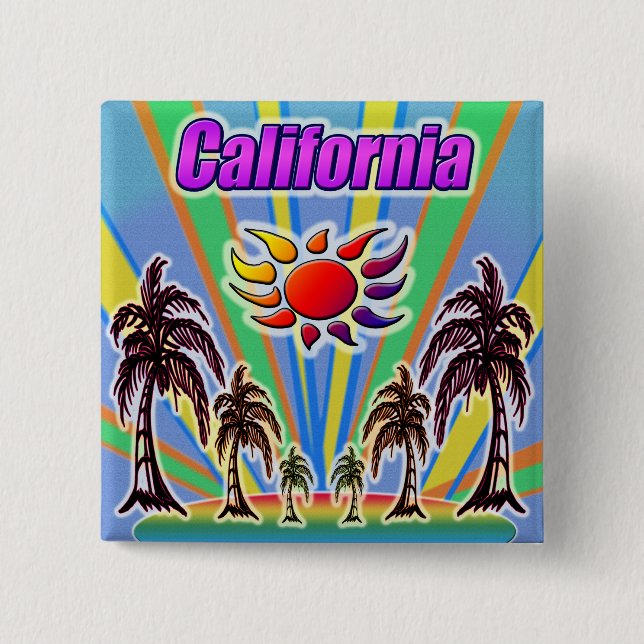 botón Amor de verano de California (Anverso)