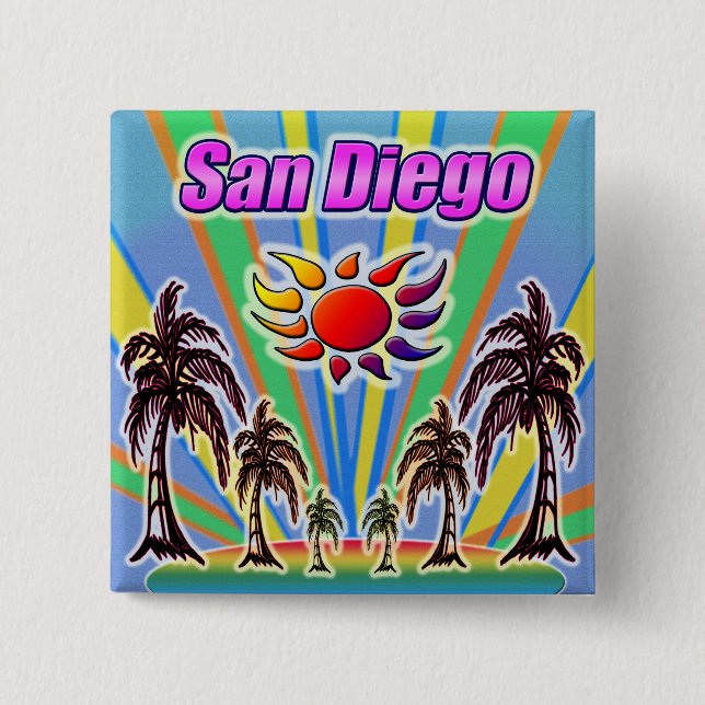 botón Amor de verano de San Diego (Anverso)