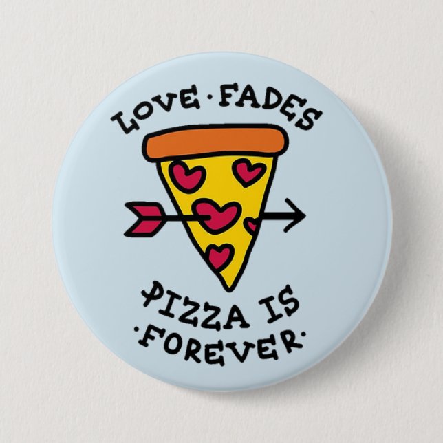 botón Amor Pizza (Anverso)