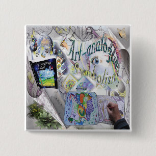 Botón analógico de arte