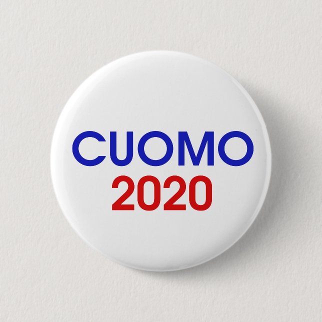 botón Andrew Cuomo 2020 para presidente (Anverso)