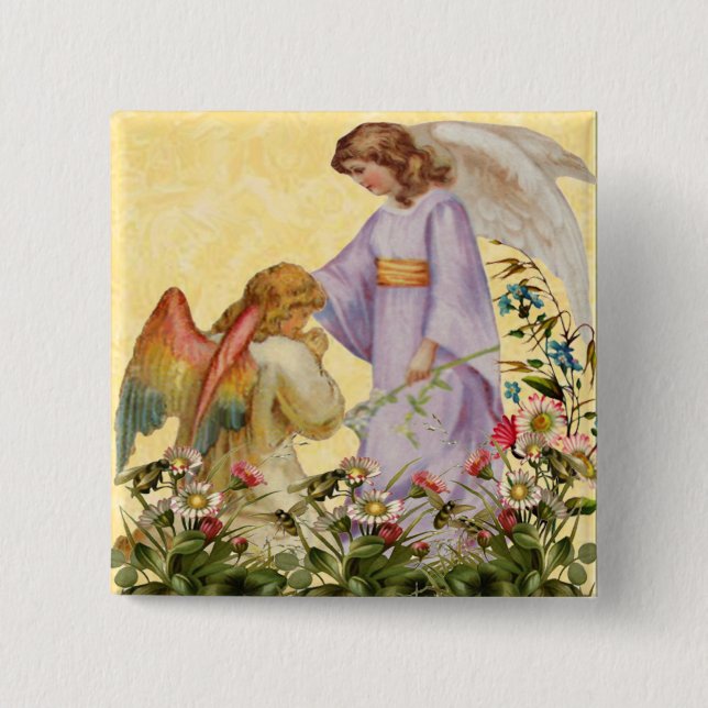 botón Ángel de bendición de Pascua (Anverso)