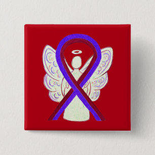 Botón Ángel de la cinta de la toma de conciencia p