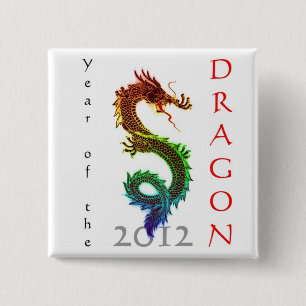 botón Año del dragón 2012