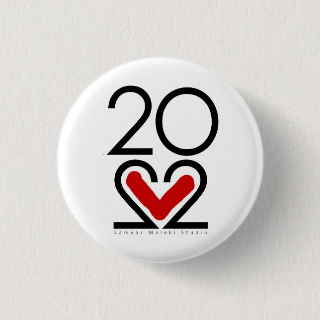 botón Año Nuevo 2022 (Anverso)