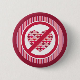 Botón anti del el día de San Valentín
