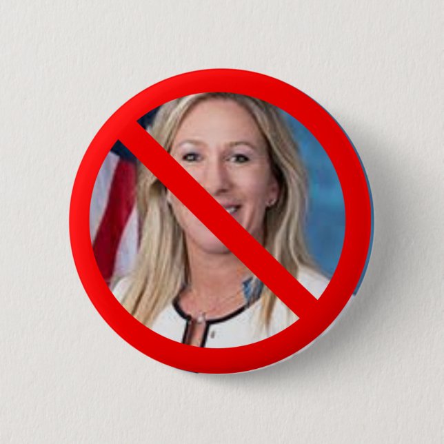 Botón Anti Marjorie Taylor Greene (Anverso)