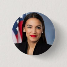 Botón AOC de Alexandria Ocasio Cortez