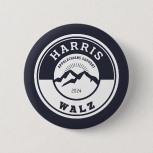 botón Appalachians Support Harris/Walz