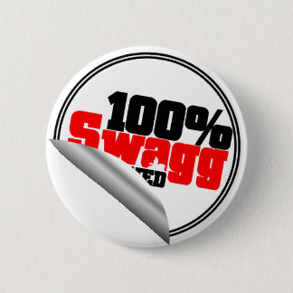 Botón aprobado 100% de Swagg
