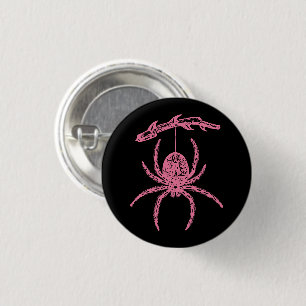 botón Araña rosa de corte