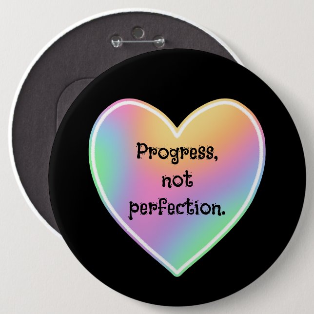 Botón arco iris de progreso no perfección (Anverso y reverso)