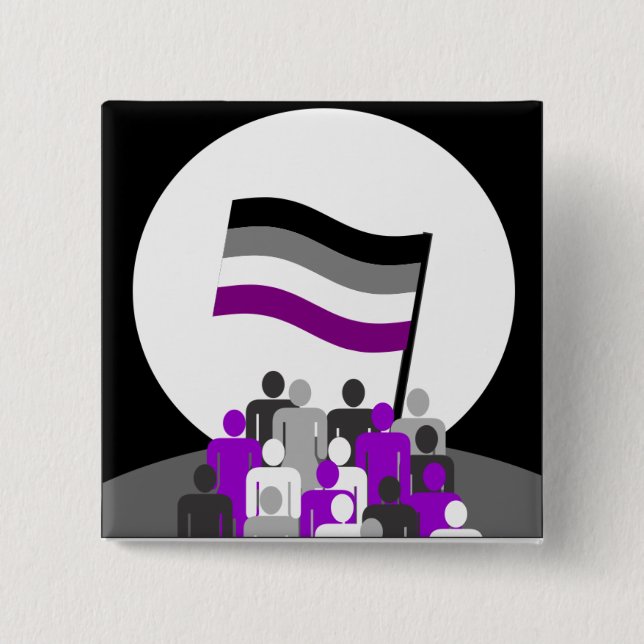 Botón asexual de la propaganda (Anverso)