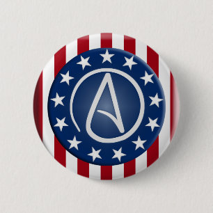 Botón ateo del patriota