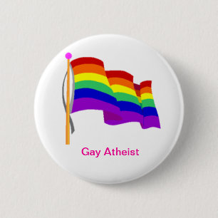 Botón ateo gay