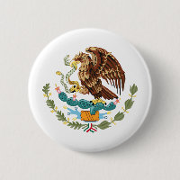 Botón Atrás del Escudo de Armas de México
