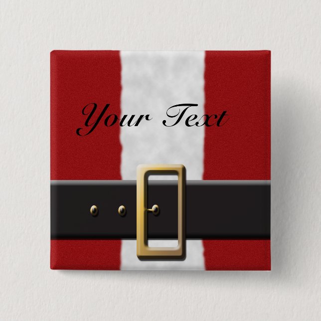 botón Atrás del navidad Santa Suit (Anverso)