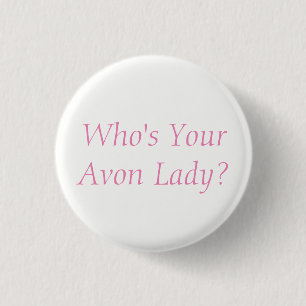 botón Avon Lady