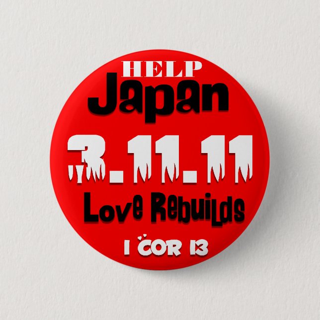 BOTÓN AYUDAR A JAPÓN (Anverso)