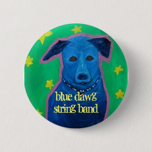 botón azul de la banda de secuencia del dawg
