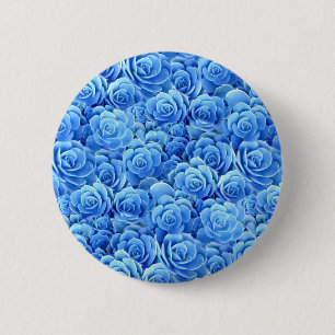 Botón azul de las flores