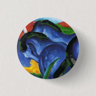 Botón azul de los caballos de Franz Marc