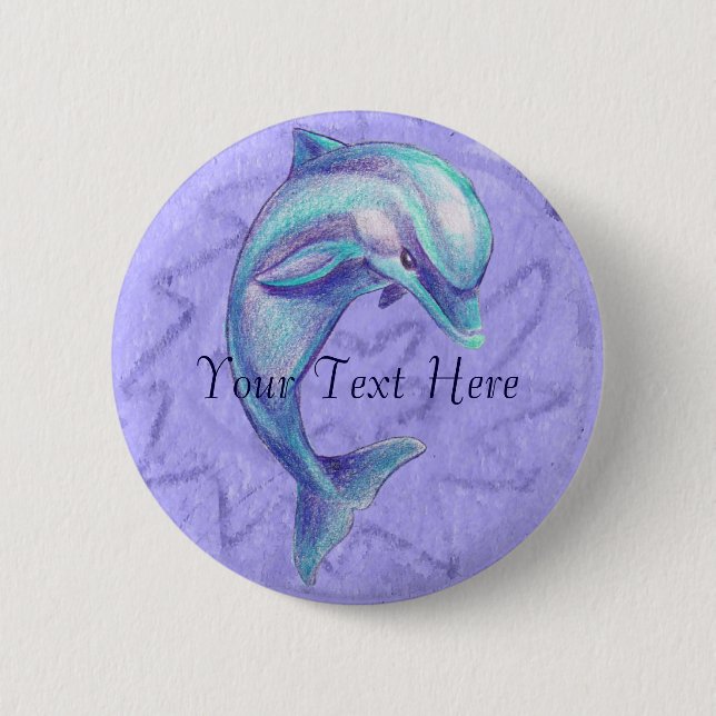 Botón azul del delfín (Anverso)