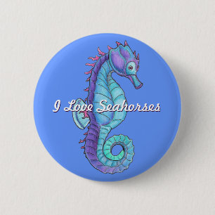 Botón azul del Seahorse