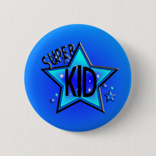 Botón Azul redondeado Super Kid de Star