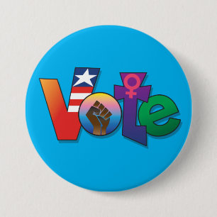 Botón Azul 'Tu Voto, Tu Voz"
