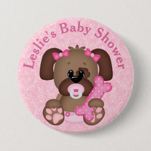 botón Baby Shower de copia personalizada