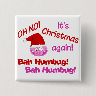 botón BAH HUMBUG