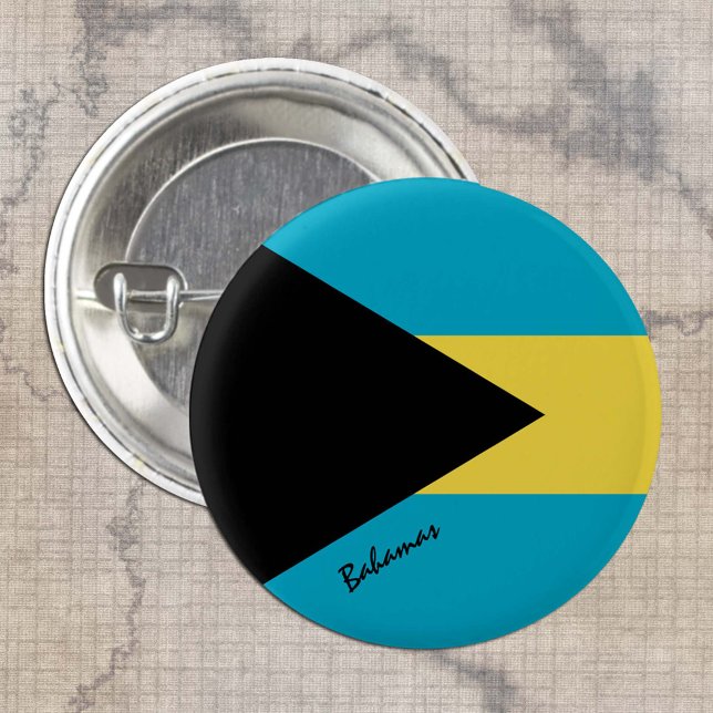 Botón Bahamas, moda patriótica de la bandera de la (Subido por el creador)