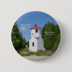 Botón Baileys Harbour Range Lights