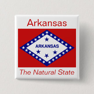 Botón Bandera Arkansan