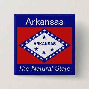 Botón Bandera Arkansan