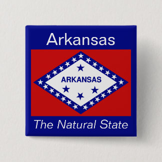 Botón Bandera Arkansan