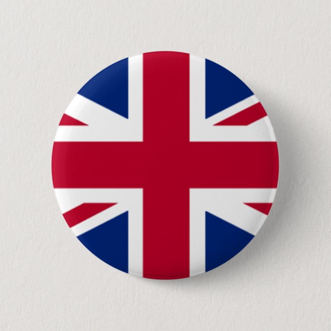 Botón - Bandera británica (Anverso)