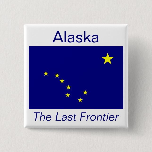 botón Bandera de Alaska (Anverso)
